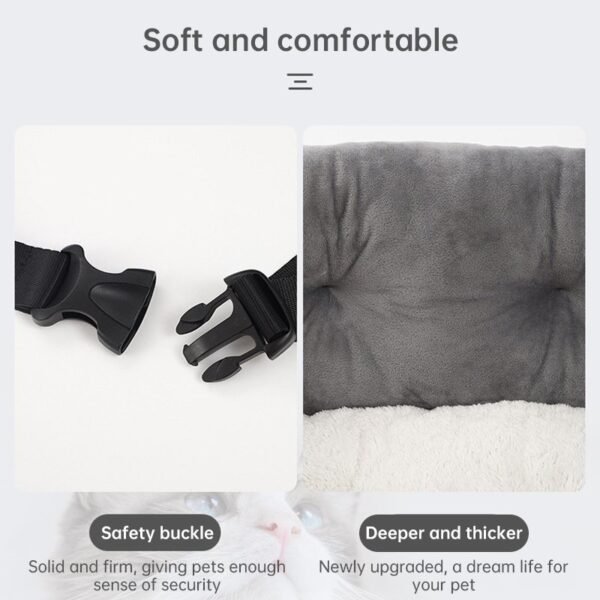 Foldable Pet Car Seat Hammock