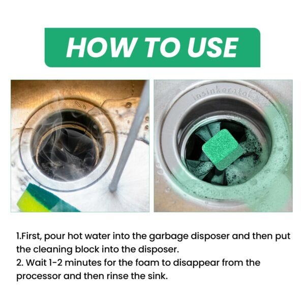 Garbage Disposal Cleaner Tablets